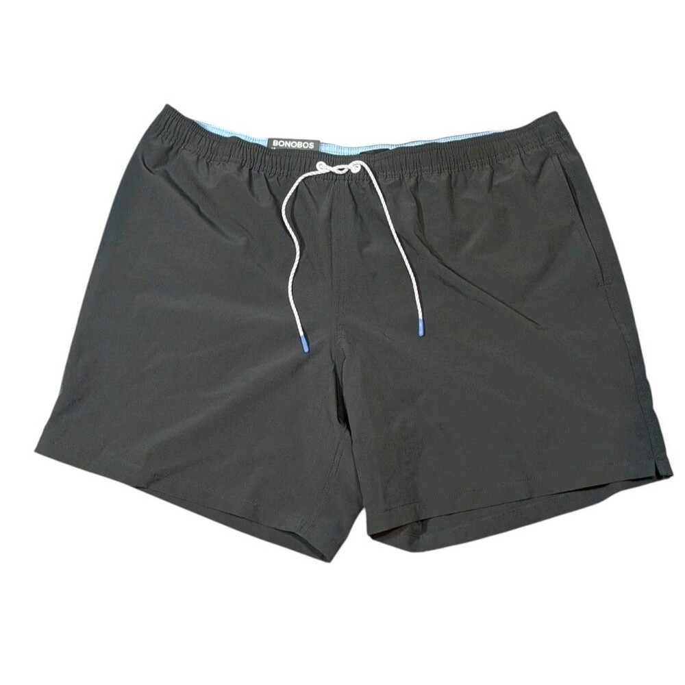 Bonobos Men's Swim Shorts, black size 2XL Lined